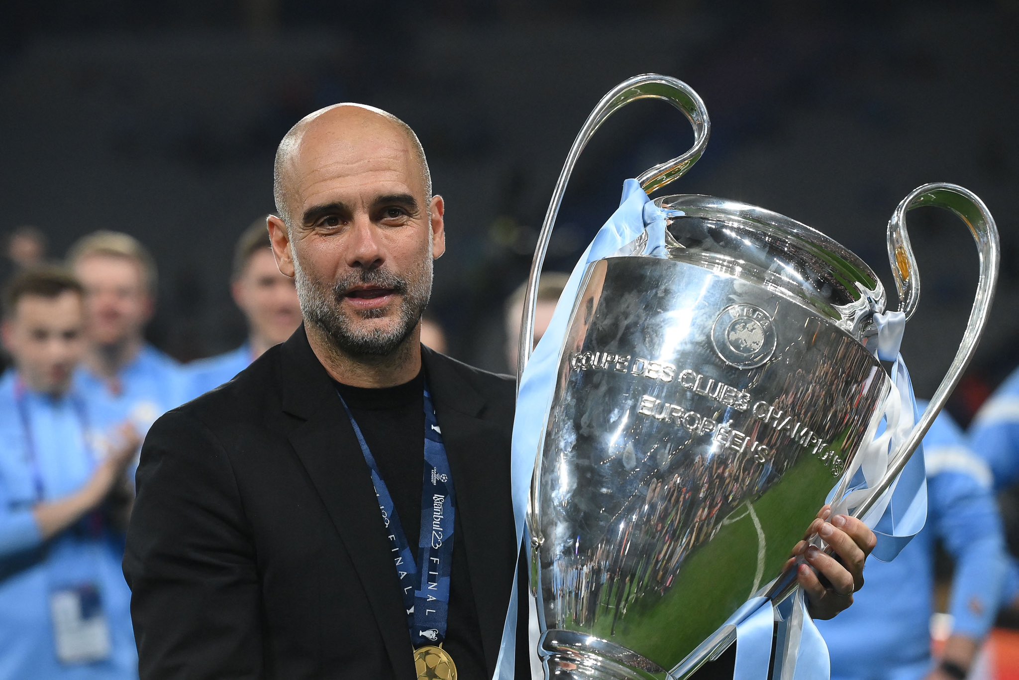 TRIPLĂ ISTORICĂ! Cum a reușit Manchester City să facă istorie după ce a câștigat Liga Campionilor. Foto: Tw/@FabrizioRomano