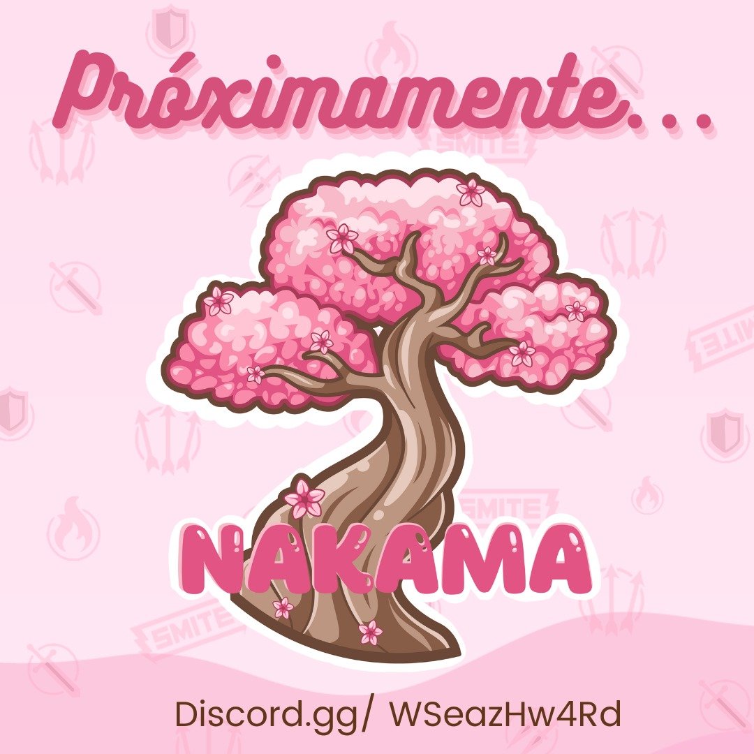 ⚡ ErenGL ⚡ (@eren_gl_) on Twitter photo Nakama significa amigo que consideras familia, tomando en cuenta ese pensamiento queremos hacer una comunidad en smite más unida; es por eso que hemos creado una organización de torneos semanales “Nakama”
<a href="/Netrioid/">Netrioid</a> <a href="/hsantana30/">Hannia Santana</a> <a href="/SpreeeN_/">SpreeeN</a> <a href="/Edbert_Alan/">EdbertAlan</a>
Discord.gg/WSeazHw4Rd Nakama significa amigo que consideras familia, tomando en cuenta ese pensamiento queremos hacer una comunidad en smite más unida; es por eso que hemos creado una organización de torneos semanales “Nakama”
<a href="/Netrioid/">Netrioid</a> <a href="/hsantana30/">Hannia Santana</a> <a href="/SpreeeN_/">SpreeeN</a> <a href="/Edbert_Alan/">EdbertAlan</a>
Discord.gg/WSeazHw4Rd