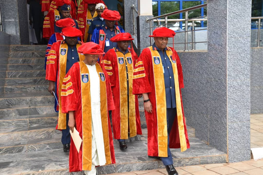 various departments. The valedictorian Mr Olawale Akanji who graduated with a CGPA of 4.99 from Cyber Security Department has been awarded a direct PhD scholarship at Boston University in the United States.
The event which took place at the Ibrahim Alfa Auditorium on Saturday