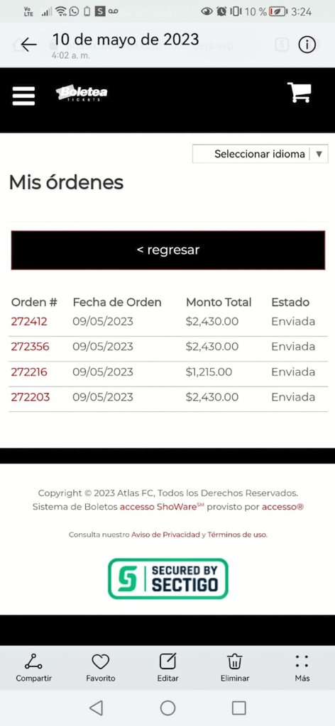 Guadalupeebb's tweet photo. @AtlasFC y al PEDIR mi reembolso y tenerme en espera casi 1 mes completo el 25 de mayo me los cargaron al botelea queriendome estafar, cuándo el partido ya había pasado... ni siquiera porque tengo las pruebas que antes no estaban se hacen responsables! https://t.co/jmwyOZeySr