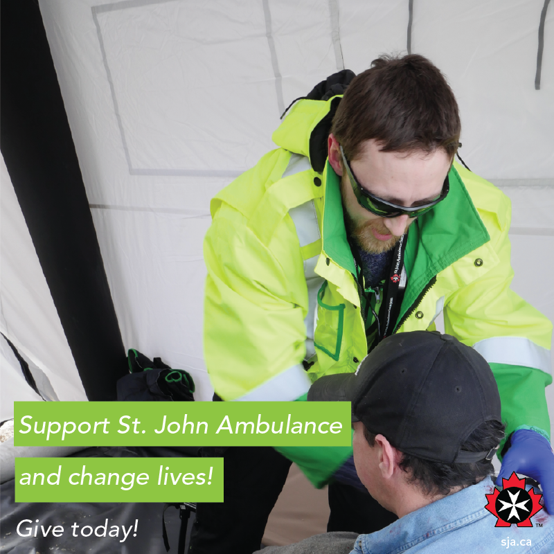 📢 Support St. John Ambulance and change lives! 🙌 
Donate now at bit.ly/3AVdZiF

 #Sja_Alberta #DonateForGood #SaveLives