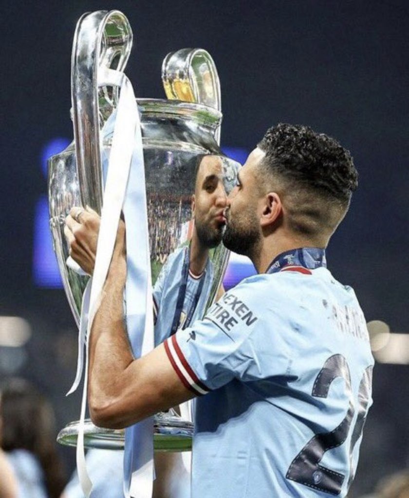 AFCON, PL, FA Cup, Carabao Cup, UCL. Riyad Mahrez has also completed football tonight