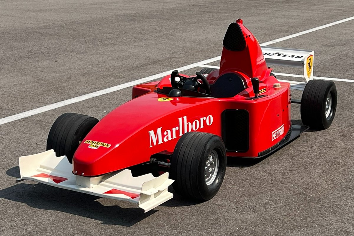 Now live at BaT Auctions: Ferrari F1-Style Go-Kart. bringatrailer.com/listing/2010-f…