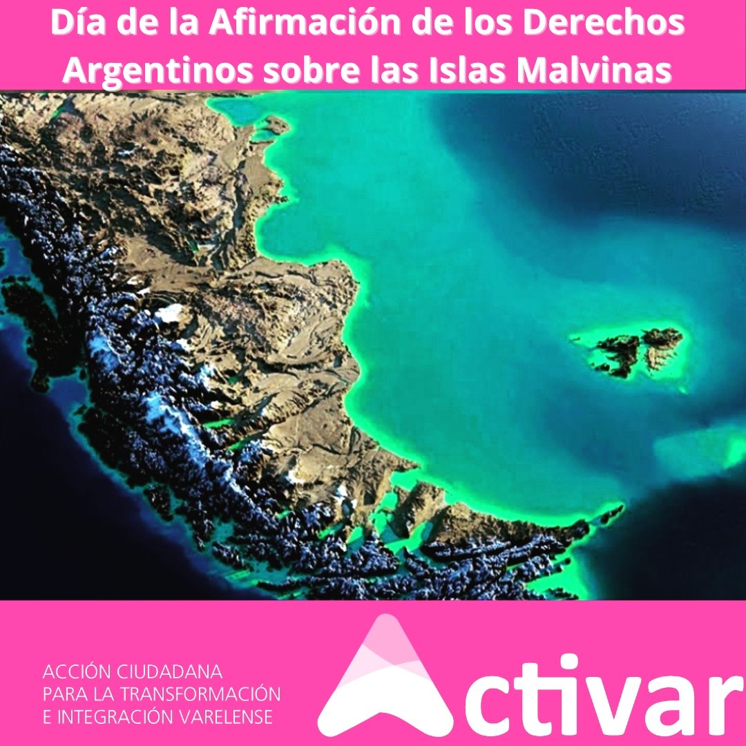 CentroActivar's tweet photo. 10 de Junio - Día de la Afirmación de los Derechos Argentinos sobre las Islas Malvinas, Georgias del Sur y Sandwich del Sur 🇦🇷

Las Malvinas fueron, son y serán Argentinas 🩵

#MalvinasNosUne #Activar #varela #berazategui https://t.co/O0oKSIF4a8