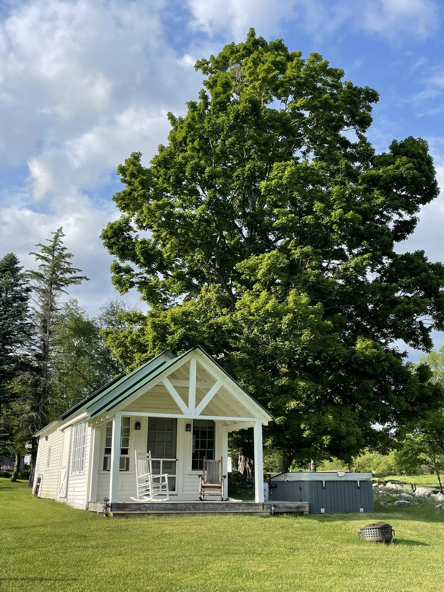 The guest cottage now