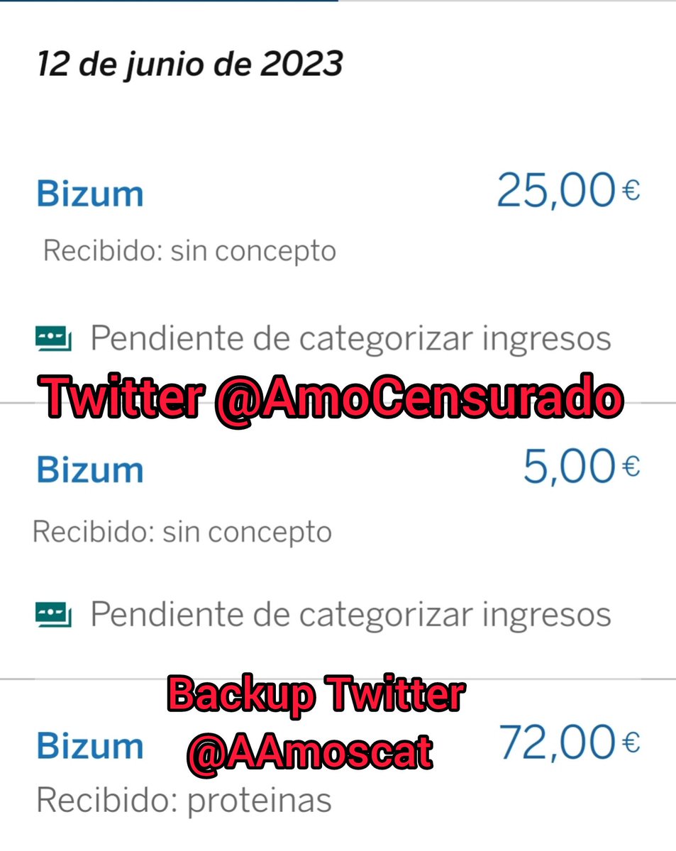 AAmoscat's tweet photo. Jajajaja me encanta ser yo, un chasquido y te tengo lamiendome el culo 72 de proteรญna, 5 de tabaco y 25 pa la de esta noxe ๐๐๐ #FinDom #CashMaster #SpanishMaster #str8dom #humanATM
@RT4Masters2 @certified_alphs @officer_rt @PromoRTpig @findomhome @findomhome https://t.co/QKela7mX5M