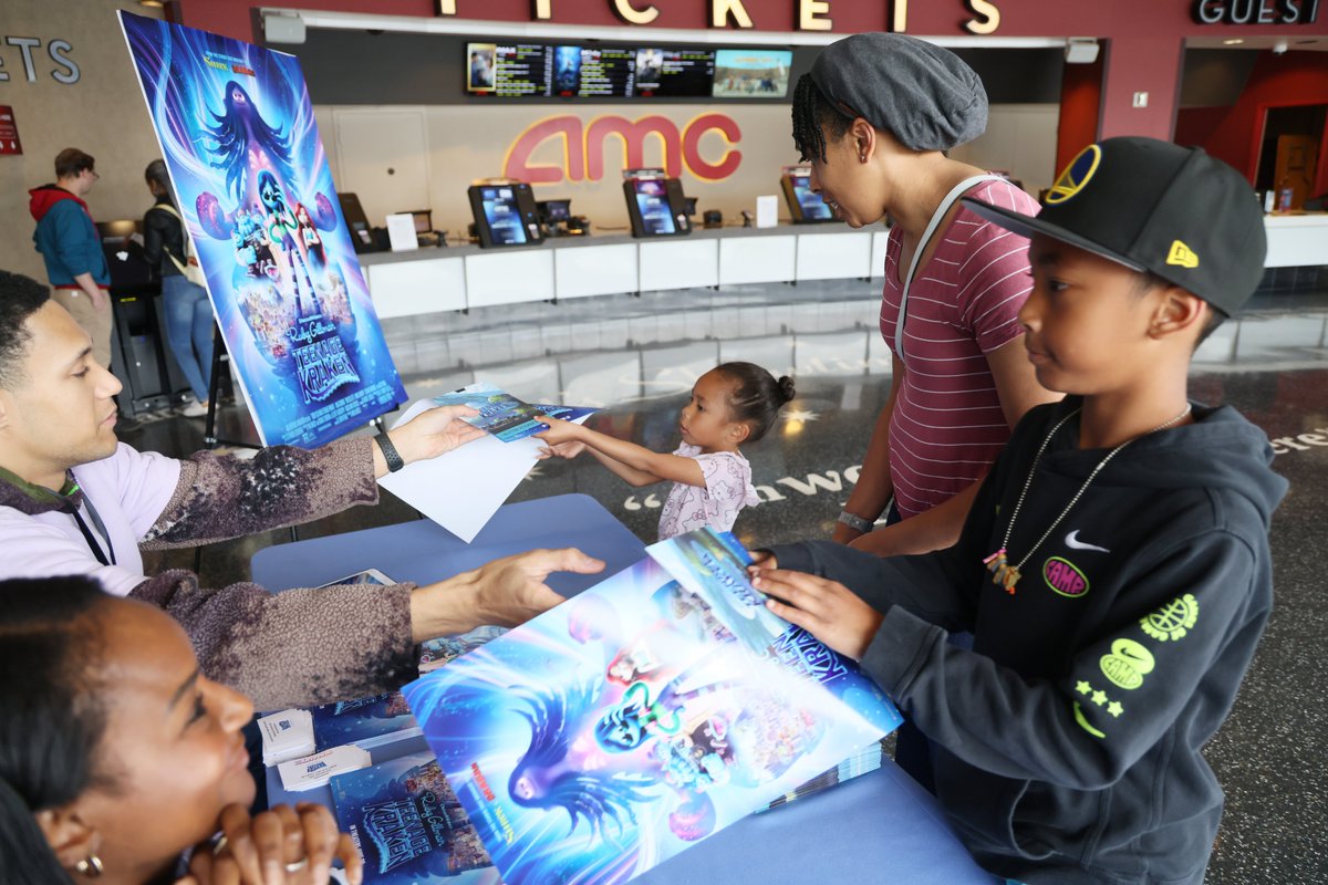 Inside the exclusive early screening of #TeenageKrakenMovie at AMC Century City during the #THRKidsPower party presented by @Dreamworks Animation