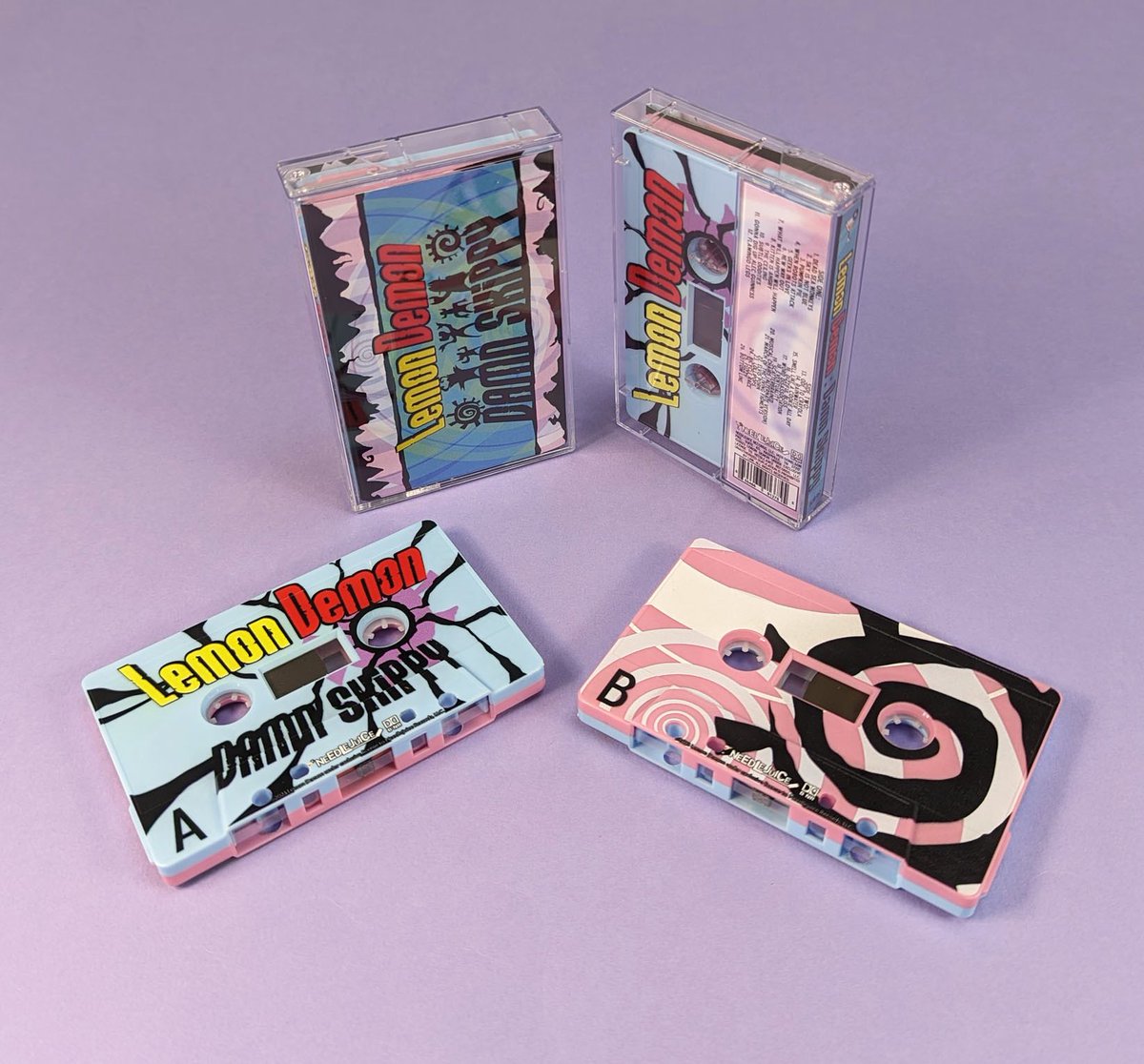 needlejuicerec's tweet image. Damn Skippy CDs and tapes are FINISHED! Expected to be in-hand this week. Finally, this landmark album in the Lemon Demon canon is on physical media once again. The CD contains a multitude of bonus tracks and goodies. Get yours:
needlejuicerecords.com/collections/da…