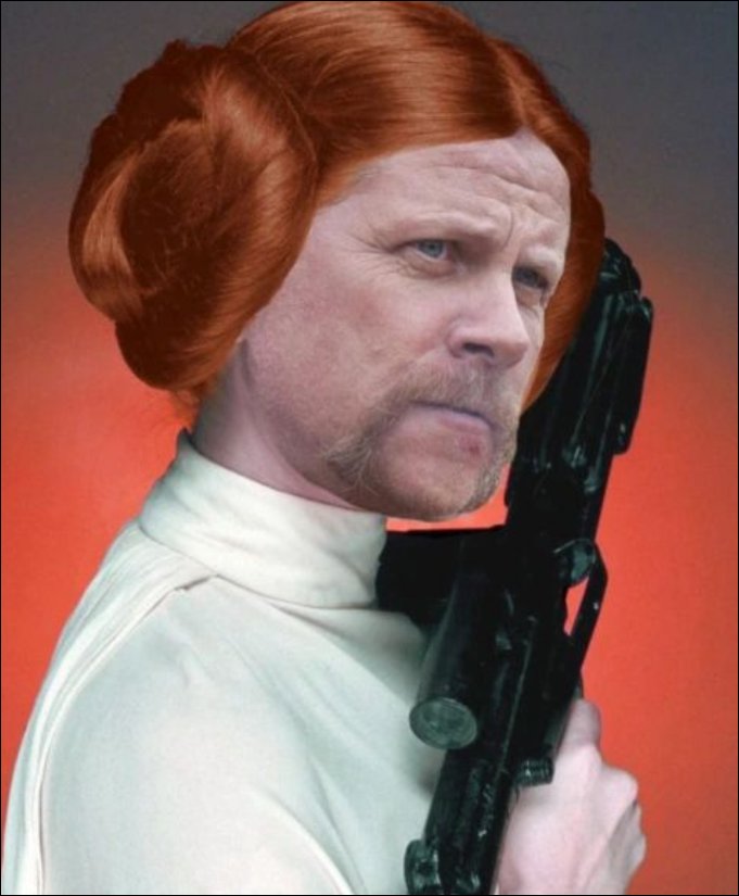 Princess Leia of #StarWars #CarrieFisher and #Abraham of #TWD @Cudlitz as one person would most definitely have had a bad attitude, #Instagram pic. #rumores_thewalkingdead🙂