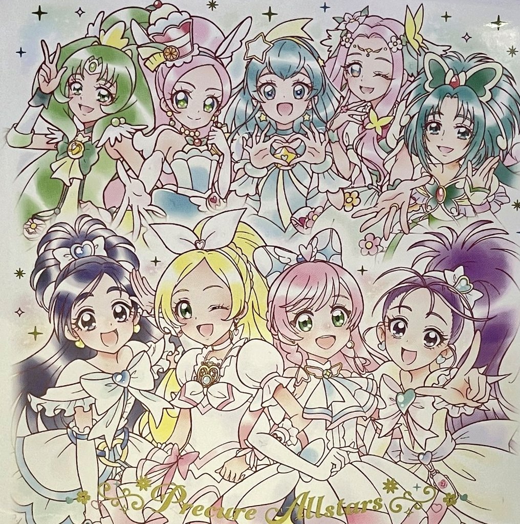 Eriol Irzahn on X: Precure All Stars F ✨ If you look at the background  where each team is located, I think  • Sky team : Normal season 🌳 •  Prism