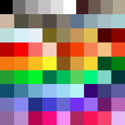 RejectedPalette's tweet image. Today's #randomRPL is: "Super Mario World by SuperBruh64"! What a challenging one! Try making art with it and tag us! We'll be delighted to add your art to our gallery! 🎨