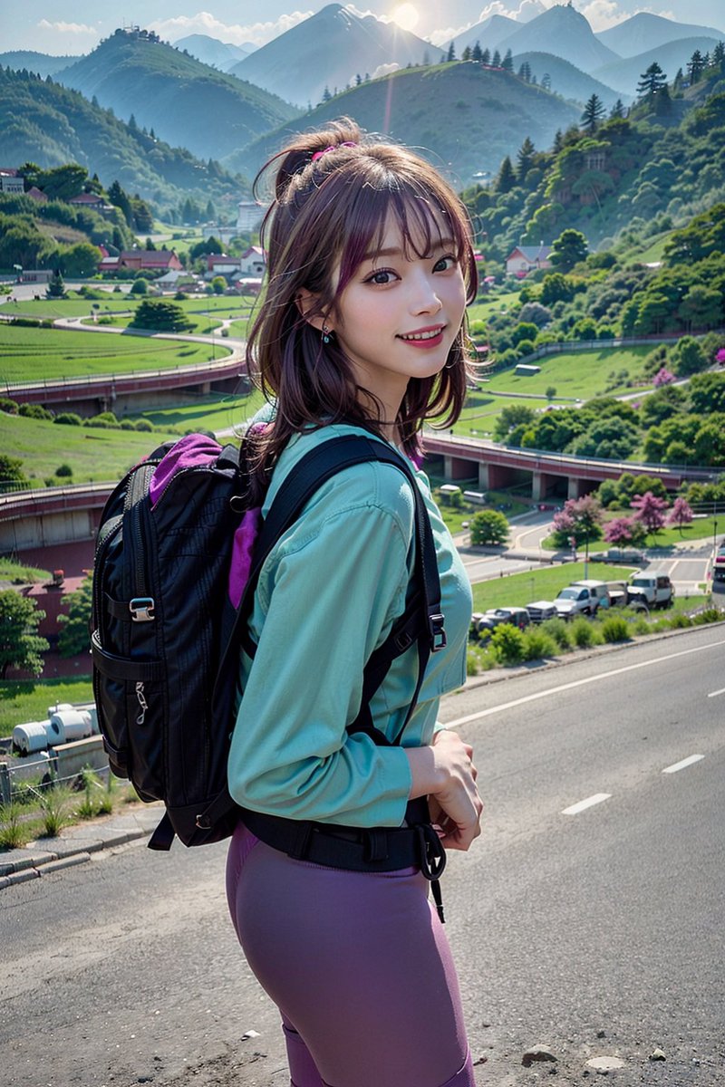 #AI山ガールと夏山登山 
本日最終日のようです。遅ればせながら参加させていただきます🏔