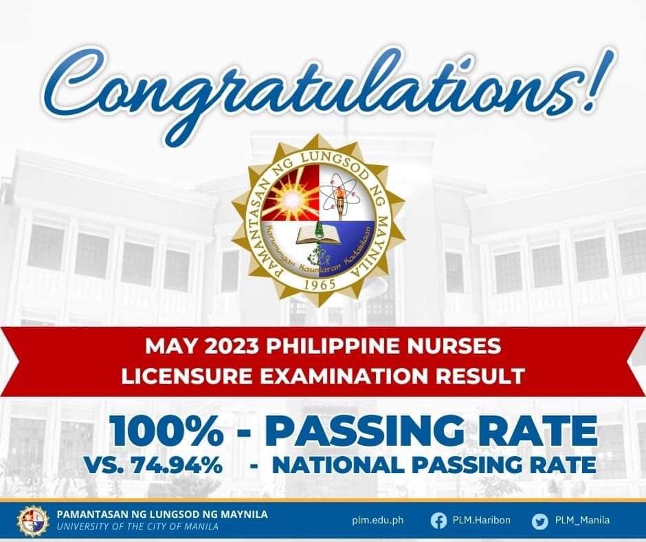 Pamantasan Ng Lungsod Ng Maynila On Twitter PLM Achieves 100 Passing pamantasan-ng-lungsod-ng-maynila-on-twitter-plm-achieves-100-passing