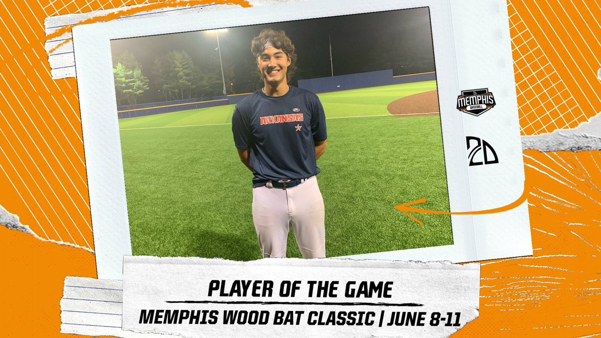 ⭐️ PLAYER OF THE GAME ⭐️

Tyler Hoskins: 5IP 9K 2H 3R 
Summer team: Rawlings Prospects 18u
High school: Valley View HS (2024)

#2DMemphis
<a href="/2DsportsTN/">2D Sports Tennessee</a>