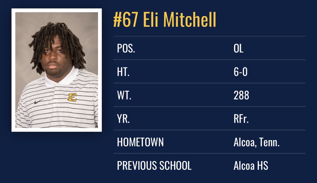 Too Hype Sports (@2hypesports) on Twitter photo Happy Birthday to former <a href="/alcoafootball/">Alcoa Football</a> star & current <a href="/ETSUFootball/">ETSU Football</a> player, @etm2020!
Hope itโs been a great one Eli and that this year is #TooHype! ๐๐๐ช Happy Birthday to former <a href="/alcoafootball/">Alcoa Football</a> star & current <a href="/ETSUFootball/">ETSU Football</a> player, @etm2020!
Hope itโs been a great one Eli and that this year is #TooHype! ๐๐๐ช