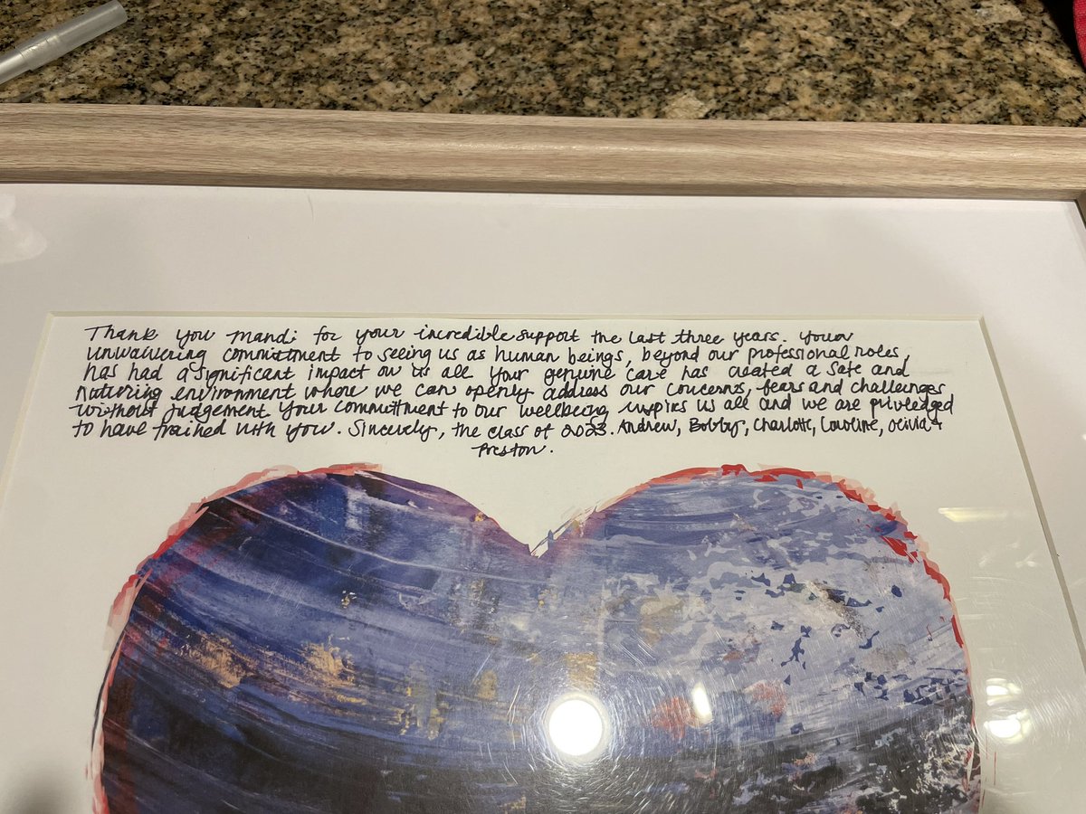 I am humbled and honored to share this award with @RAiyagari. Cheers to the #MottCHC class of 2023, I can’t wait to see where your careers will take you ❤️🫀@OliviaFroschMD @carolinewestmd1 @BobbySlaterMD