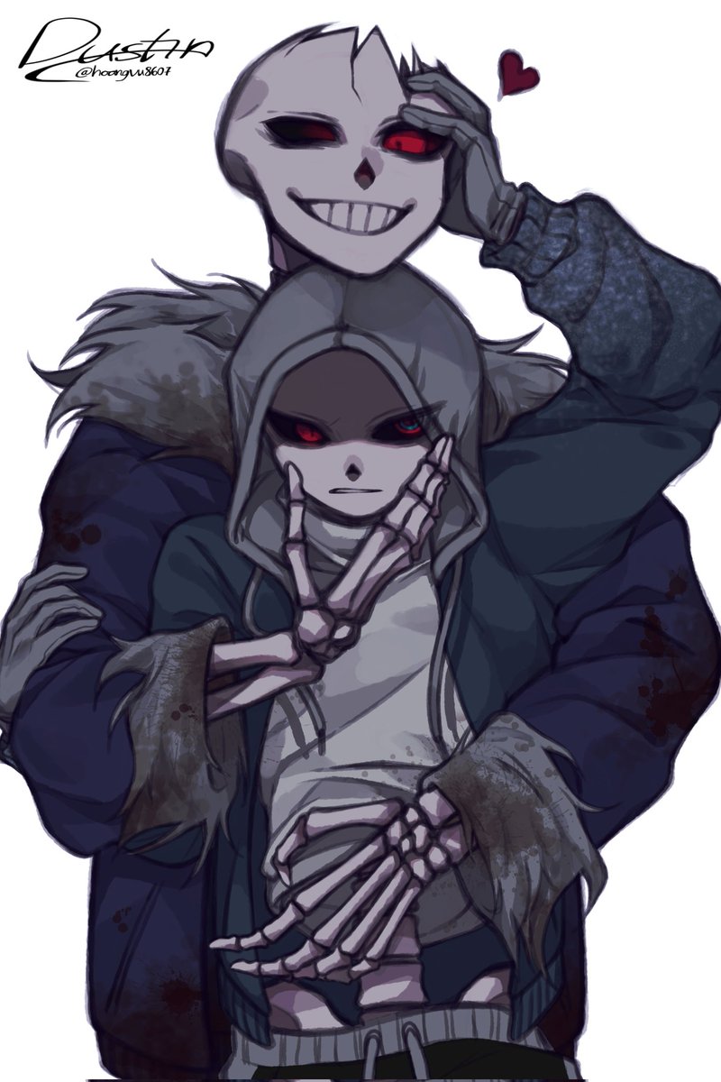 The voting results made me quite disappointed so I continued to paint this picture-...
#HorrorSans #MurderSans #HorrorDust