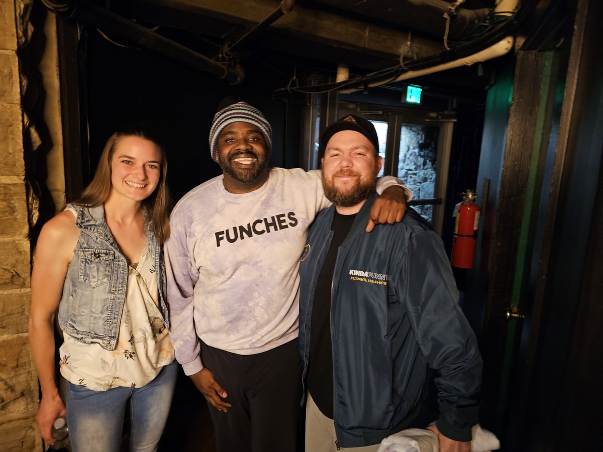 Great time at comedy works seeing @RonFunches tonight. What a killer set!