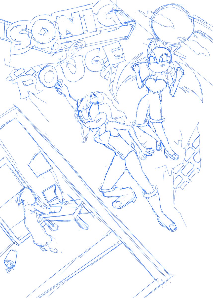 Oceanao1998's tweet photo. Working on a semi-new comic series.
#SonicTheHedeghog #sonicart #comics #sketch #furryart #teelopes https://t.co/lAaiSGJPsi