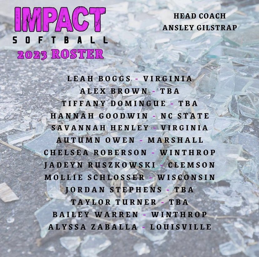 ImpactSoftball's tweet photo. 5 more days until we #BringTheImpact https://t.co/Fgav0F0FvY
