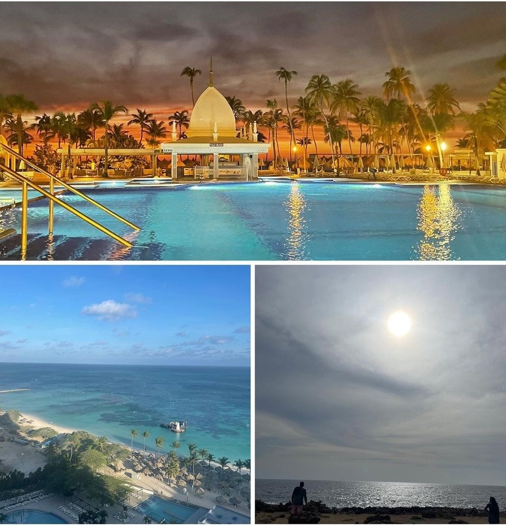 Photos of my Rock Star Clients' picturesque vacay.

'A tropical island getaway...just what the doctor ordered. Thanks @loretta_letraval, for handling the planning.'

#MyTravelClientsRock
#Aruba
#MakeTravelMememories
#UseATravelAdvisor
