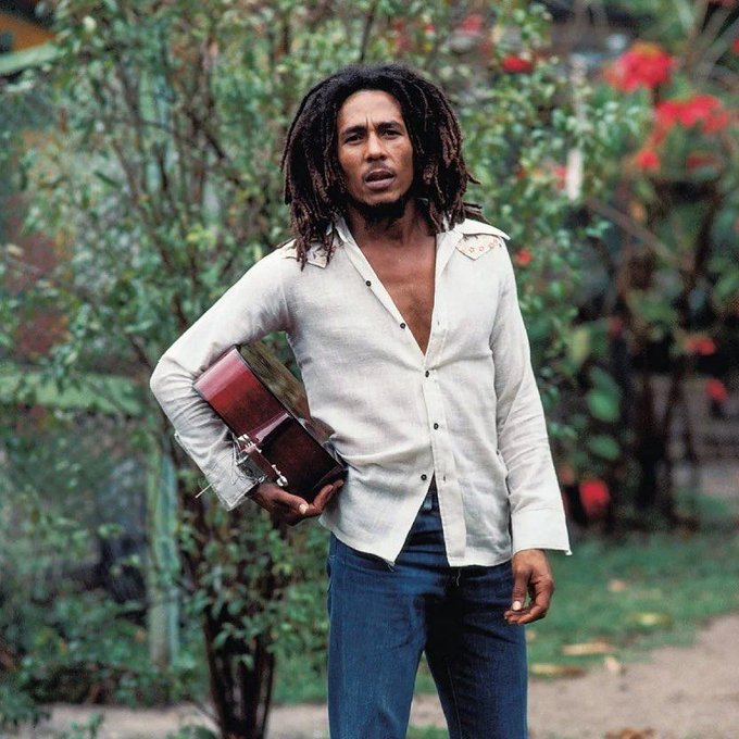 Bob Marley Photo by David Burnett, 1976