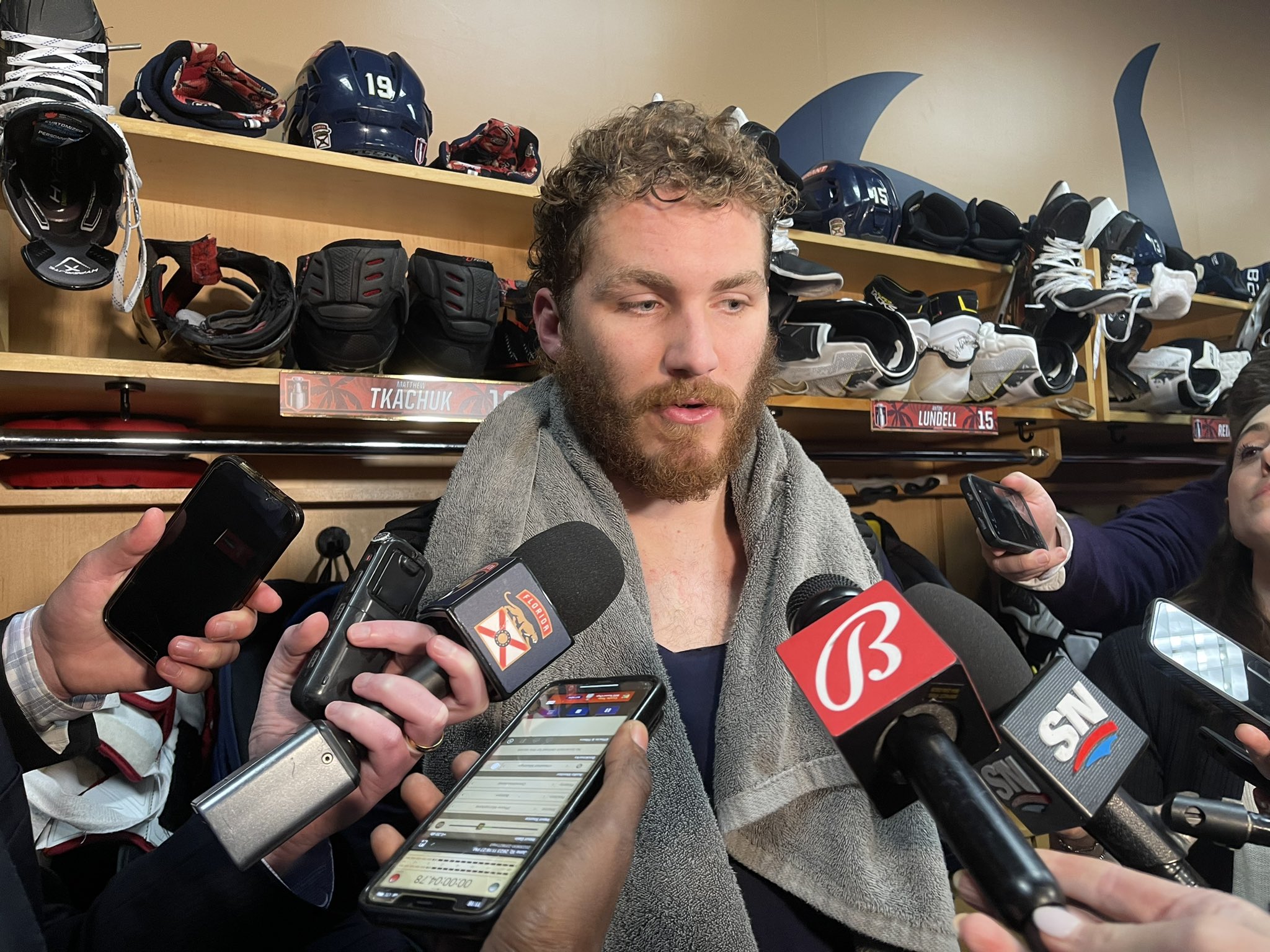 David Dwork on X: "I just asked Matthew Tkachuk what kept him from going  into the game during the third period and whether it was a pain tolerance  thing. “I don't know