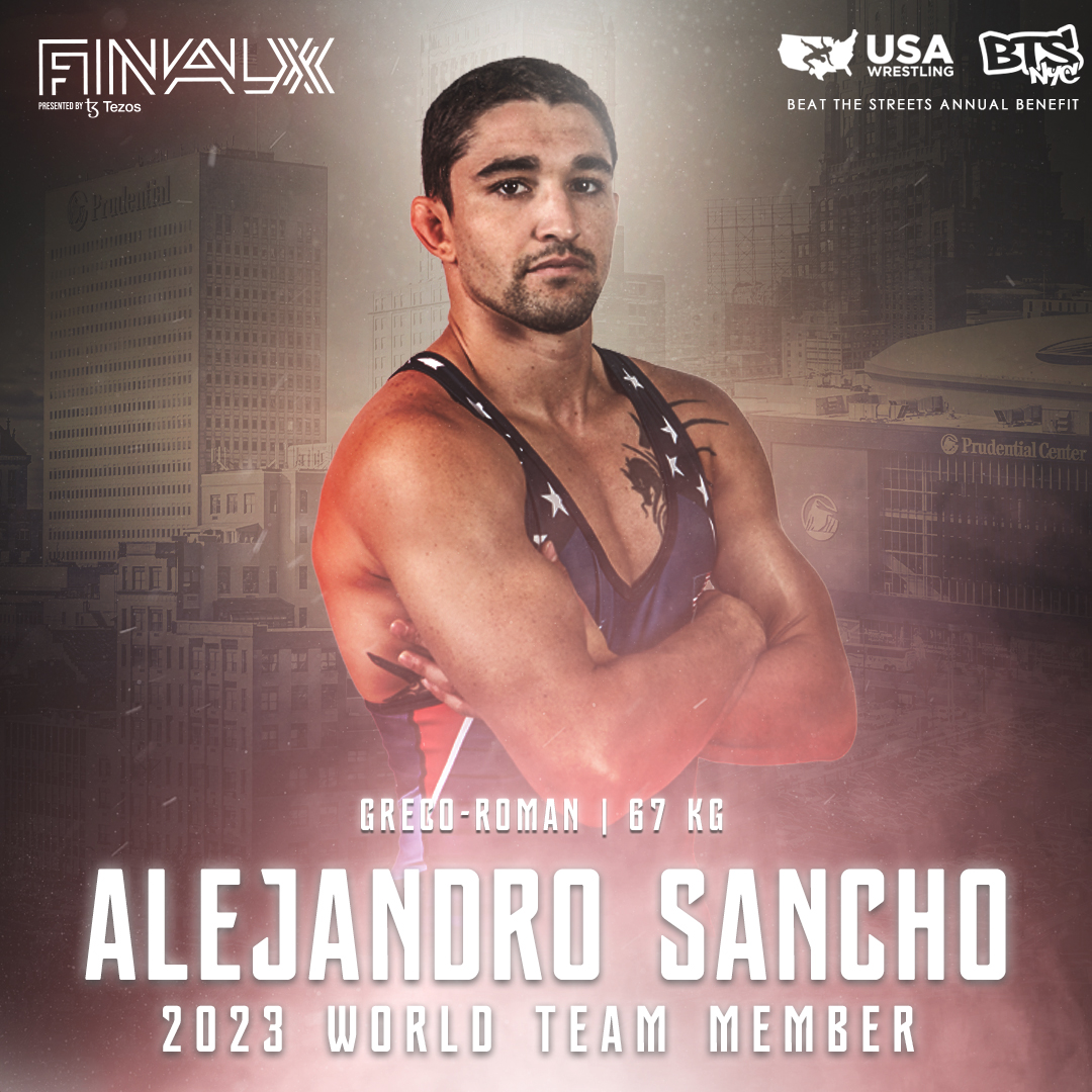 #FinalX Greco-Roman round two
67 kg – Alejandro Sancho (Army WCAP) dec. Robert Perez III (Sunkist Kids WC), 5-1
Sancho wins series 2 matches to 0 and makes World Team