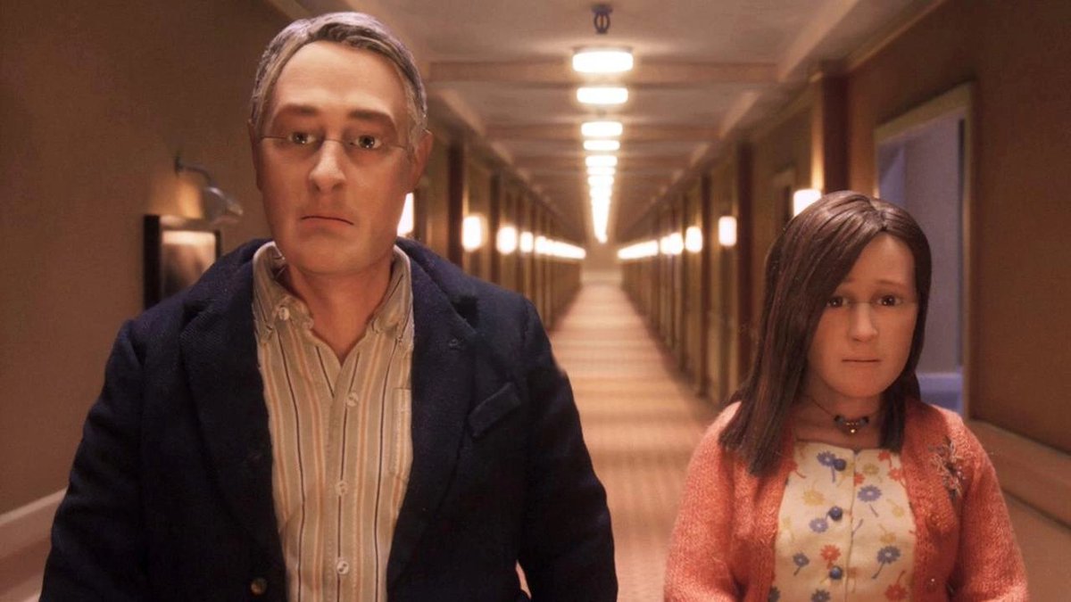 "Anomalisa"
-Orígen: EstadoUnidense
-Director: Charlie Kaufma y Duke Johnson
-Año: 2015

Sitios donde verla: appletv, prime video, filmin, cuevana www11.cuevana3.ch/950/anomalisa