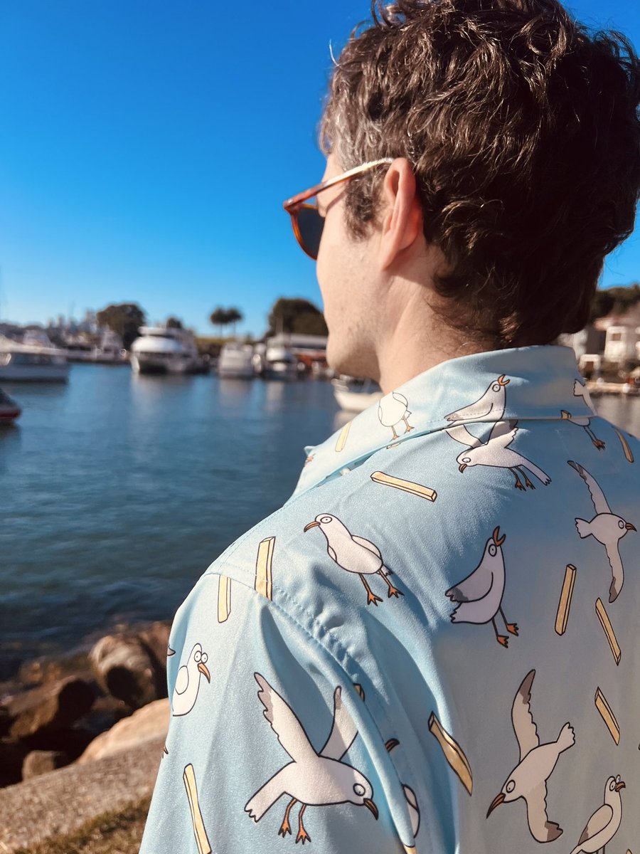Guys, I designed this shirt. It looks even better if you’re not super pale like me. Link in bio 🍟🍟🍟
