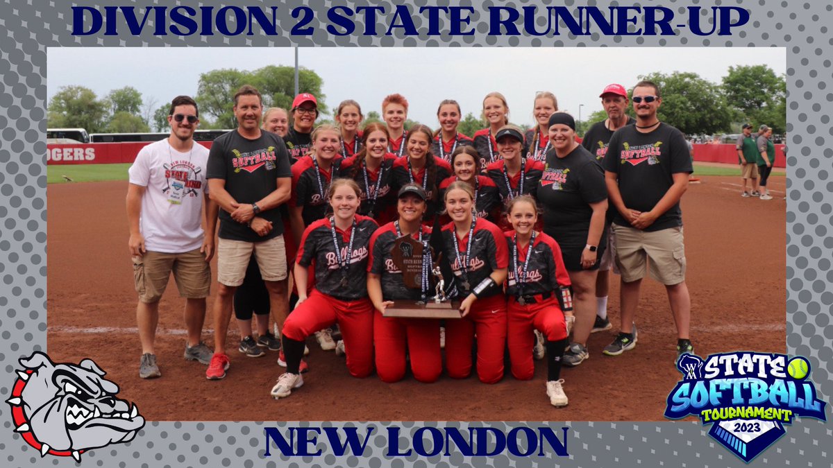 2023 WIAA Division 2 🥎
🥇State Champions: Freedom Irish
🥈State Runner-up: New London Bulldogs
#wiaasb #statechampion