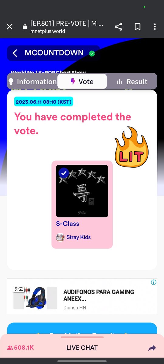 staysaurious's tweet photo. Voting and Streaming 🤞🔥
#StayVotingParty https://t.co/qM3Gs0hg63