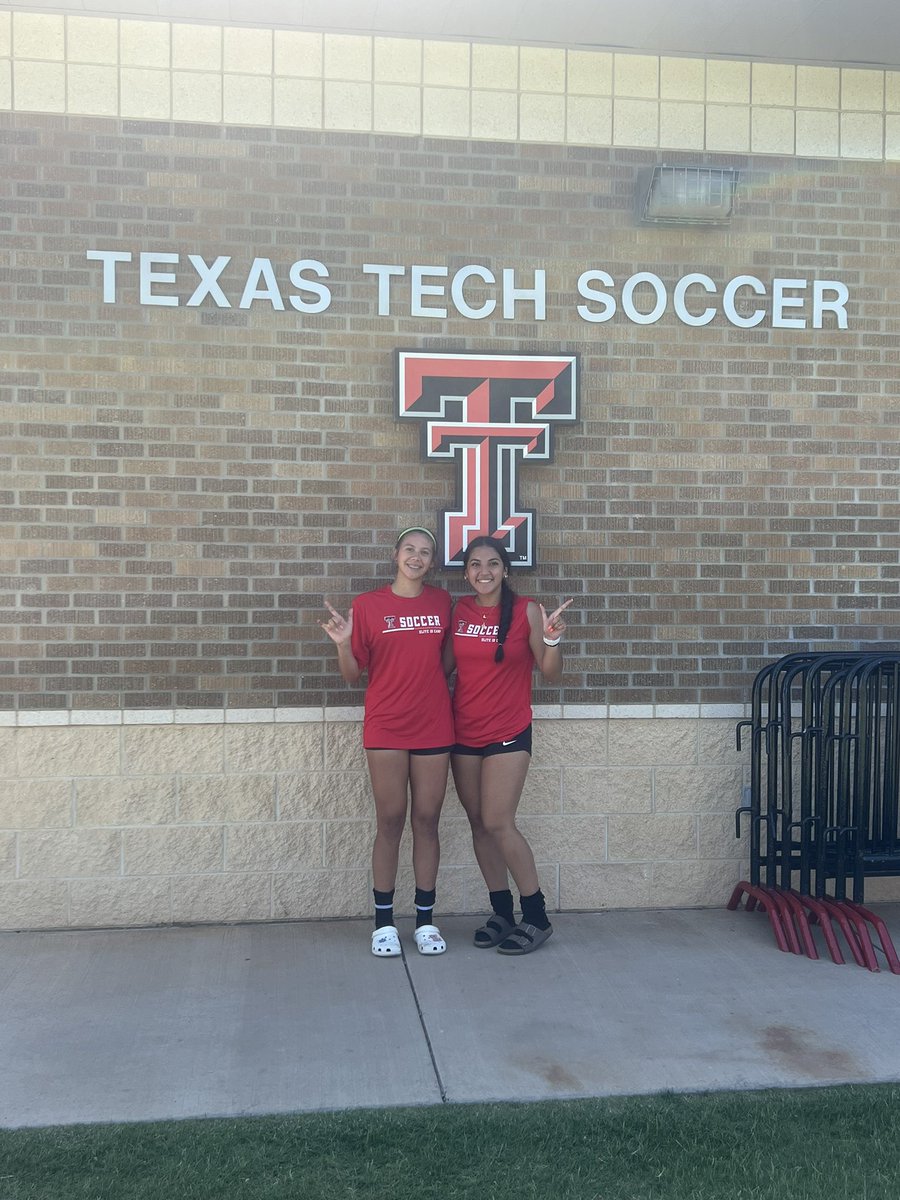 Drove down to Lubbock to attend a competitive camp at Texas Tech @TexasTechSoccer. Thank you coach @nhallam8 and coach @TomStone9 for a great camp!! ⚽️💯#redraiders 
@epcosmosfc @EPSoccer915 @Prep1USA @fctucsonyouth @ImYouthSoccer