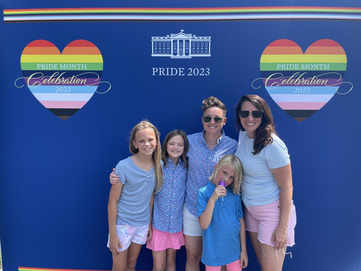 The words will come later, but for now, all I have is deep appreciation for the love and solidarity we experienced today. 🏳️‍⚧️ ❤️ #whitehouse #biden #lgbtq #pridemonth #lesbianpride #pride #transpride #transisbeautiful