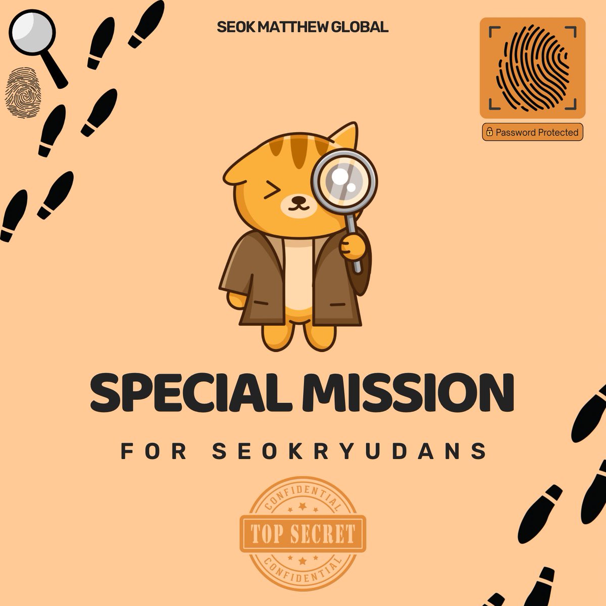 SEOK MATTHEW GLOBAL on Twitter "RT SMT_GLOBAL_BU Shhh! 🤫 We have a secret mission for