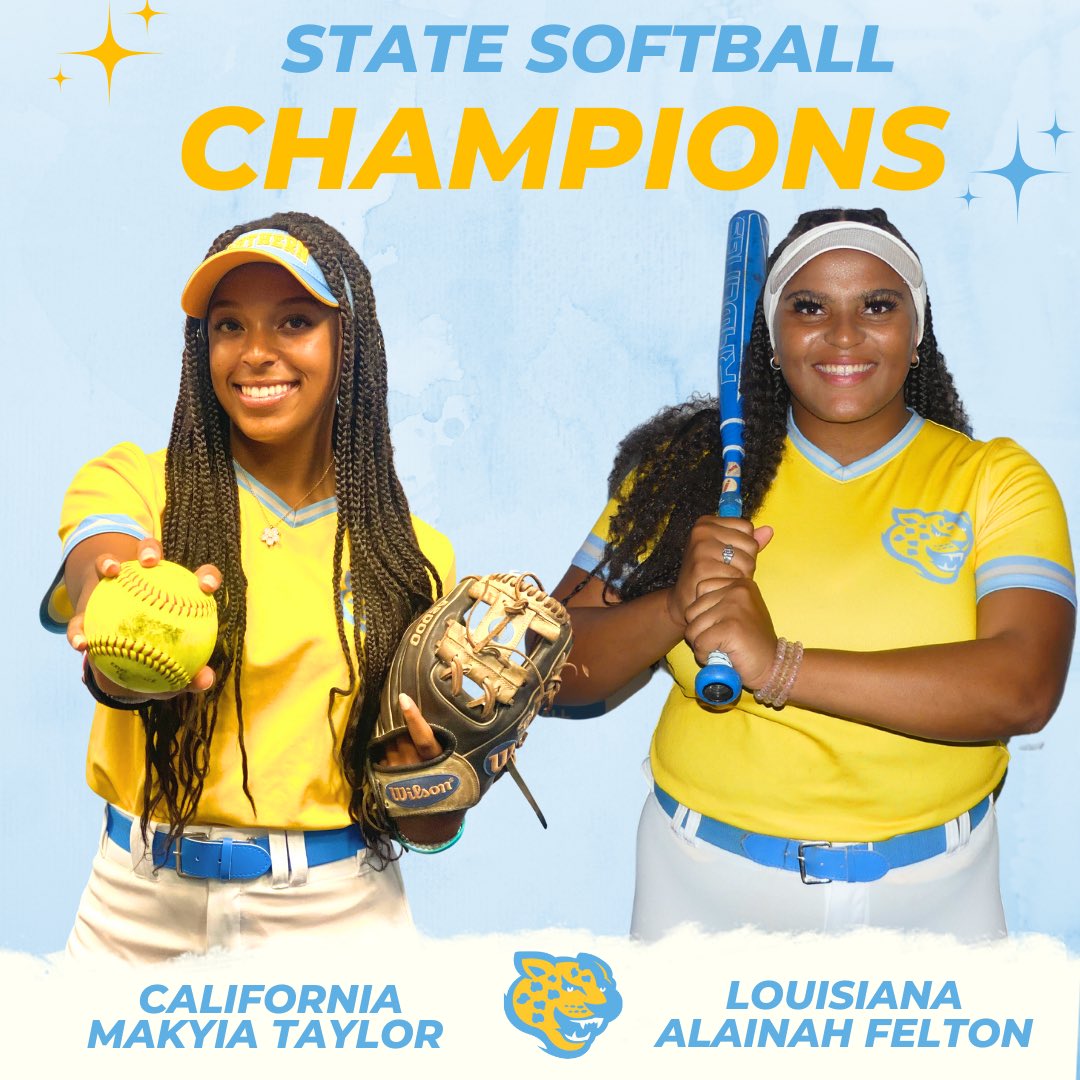 We have a pair of State Champions heading to the bluff! 🏆 🐆

Congratulations Makyia &amp; Alainah! 

#SouthernIsTheStandard #ProwlOn