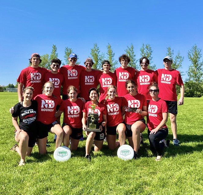 Our Hounds are city champs!! Congratulations to our Senior Ultimate team who came out on top of their division in the Regina Ultimate High School league.

#NDProud #HesAHound #ShesAHound