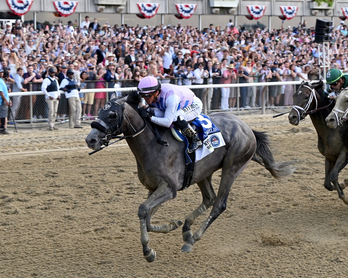 ARCANGELO is your #BelmontStakes Champion!