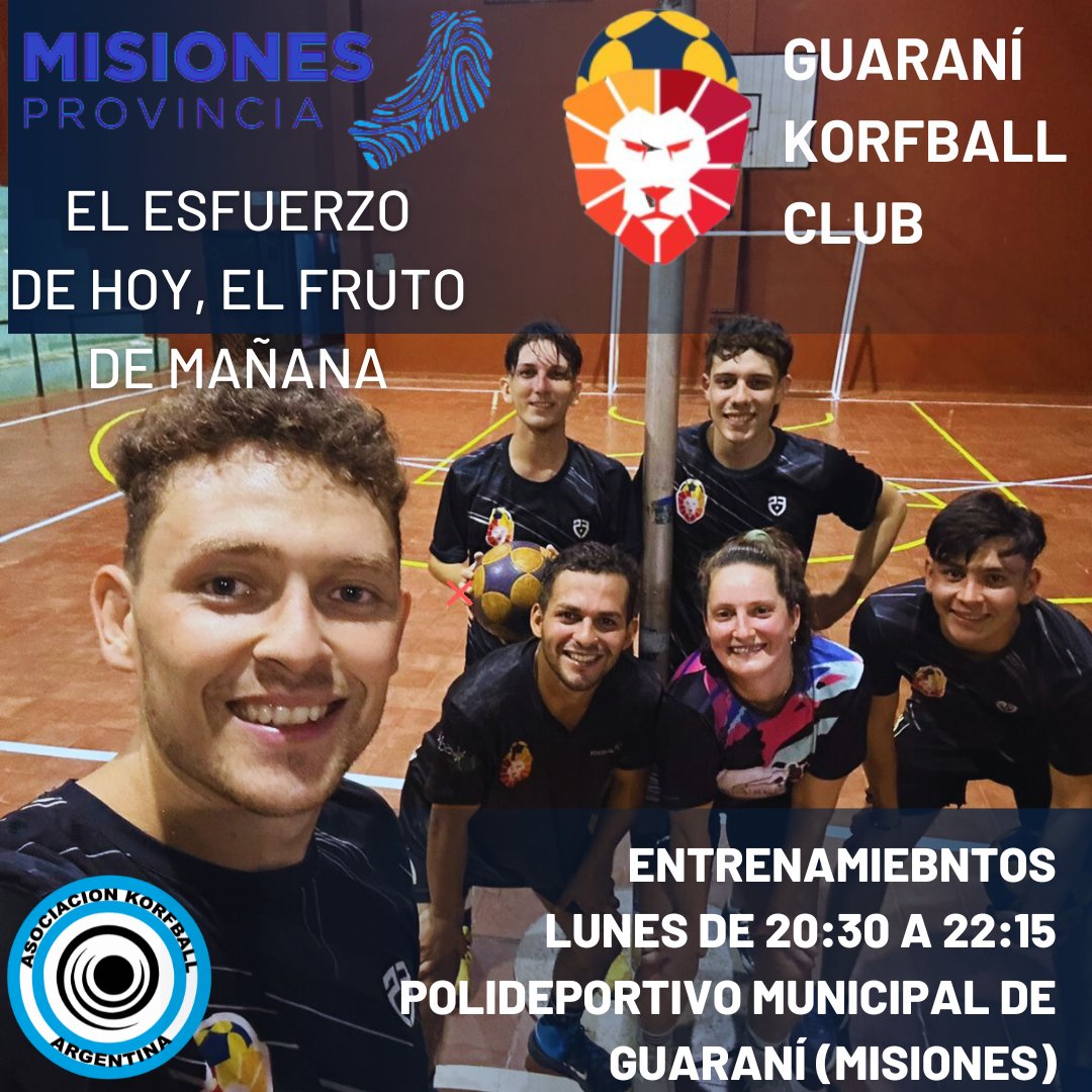 #korfball #Guarani #misiones #argentina #torneoargentino #campeonargentino #torneonacional #misionero #misionera #clubes #seleccionargentina #seleccion #deportesmisiones #juegosmisioneros #IGUALDAD #EducacionFisica #entrenamientos #gratis
instagram.com/p/CtVApR9OLs9/…