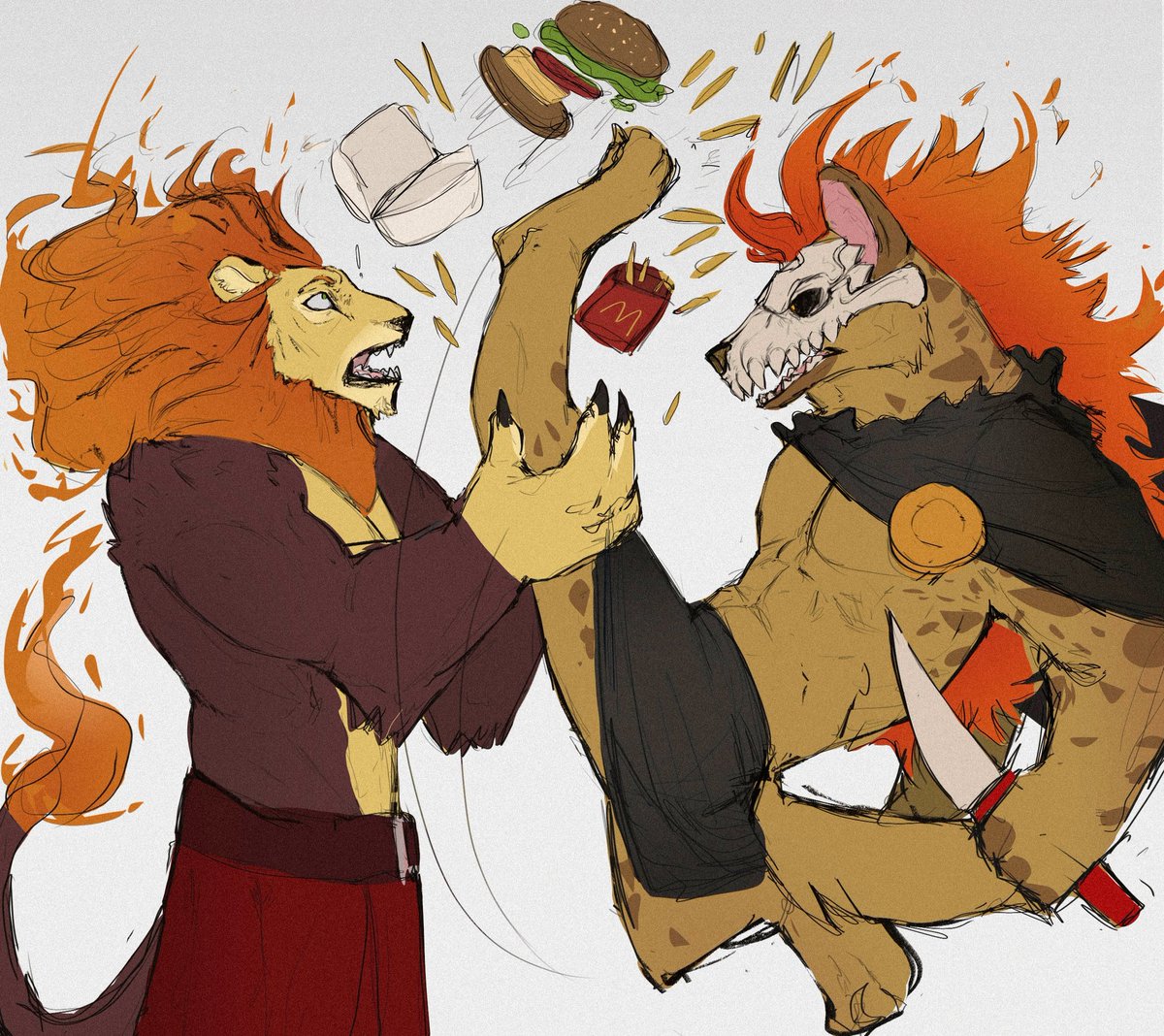 _Na1su's tweet photo. Forsburn fair 💥

#RivalsofAether #Forsburn #Zetterburn https://t.co/Yj959XN10E