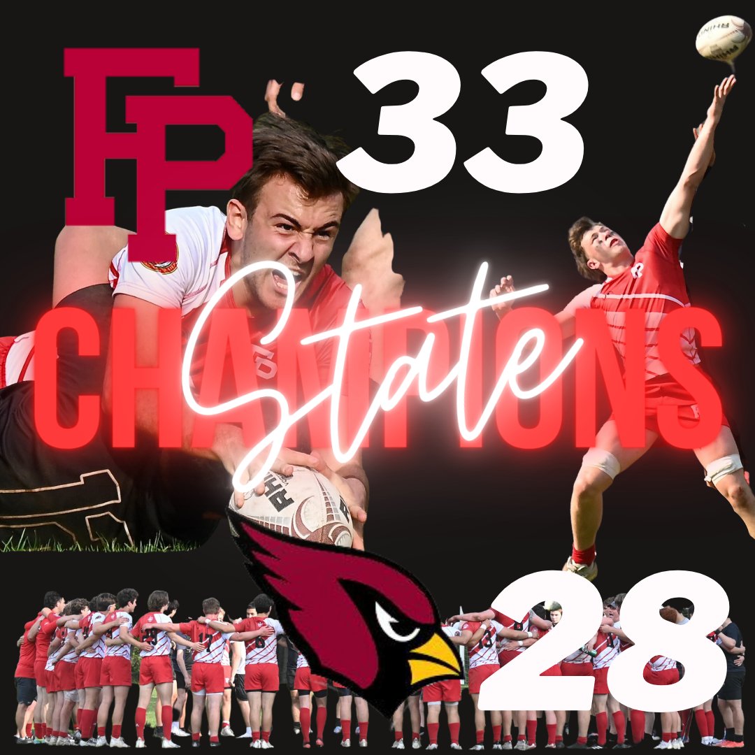 Fairfield Prep defeats Greenwich in an amazing back and forth game, capturing their first ever CT State Championship. WAY TO GO BOYS!!!!! @Fairfieldprep @FPrepAthletics <a href="/goffrugbyreport/">Alex Goff</a>