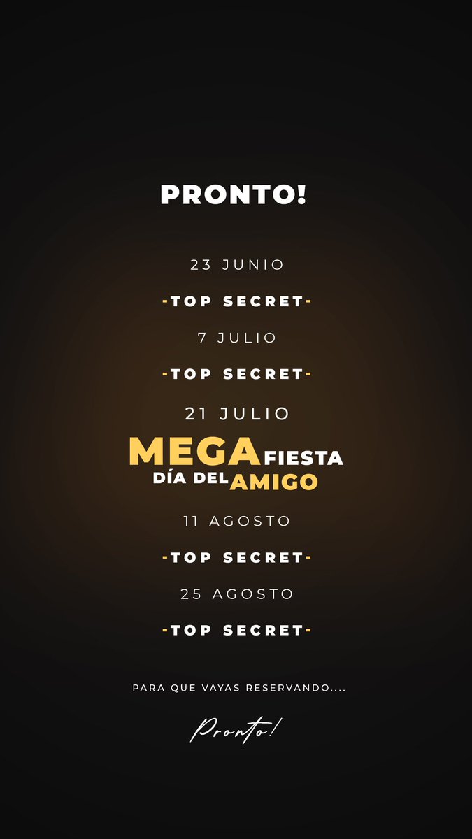 PRÓXIMAMENTE ENTRADAS A LA VENTA

COMBITO POR LAS 5 APERTURAS? 👀