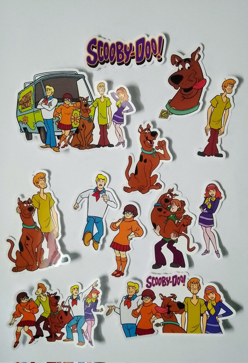 Y salen los stickers de SCOOBY DOO! 🤩
#stickers #Scoobydoohistory