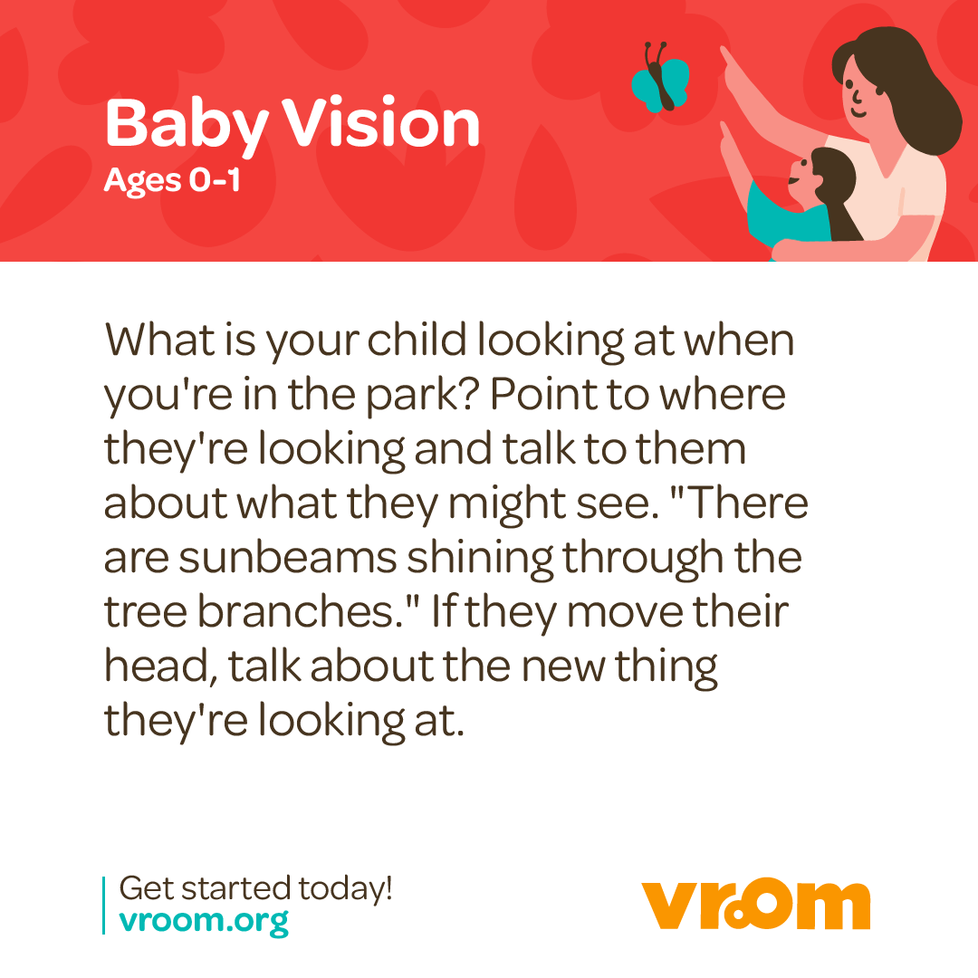 joinvroom's tweet photo. Summer is fast approaching! We're sharing #VroomTips this month to get you and your kiddos exploring the great outdoors.
Even a short walk with your child can become a brain building moment! ☀️ https://t.co/2ZLcgORkWC