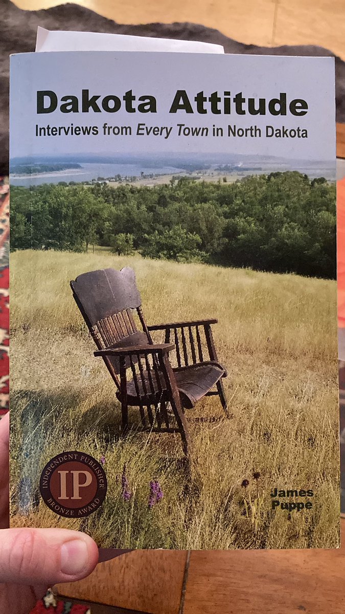 I have looked at this book more than a few times and have thought it would make an excellent #pbl project. It’s a collection of stories and interviews from every town in North Dakota. This will be a great multi year project for an ELA or #history classroom! #pblchat