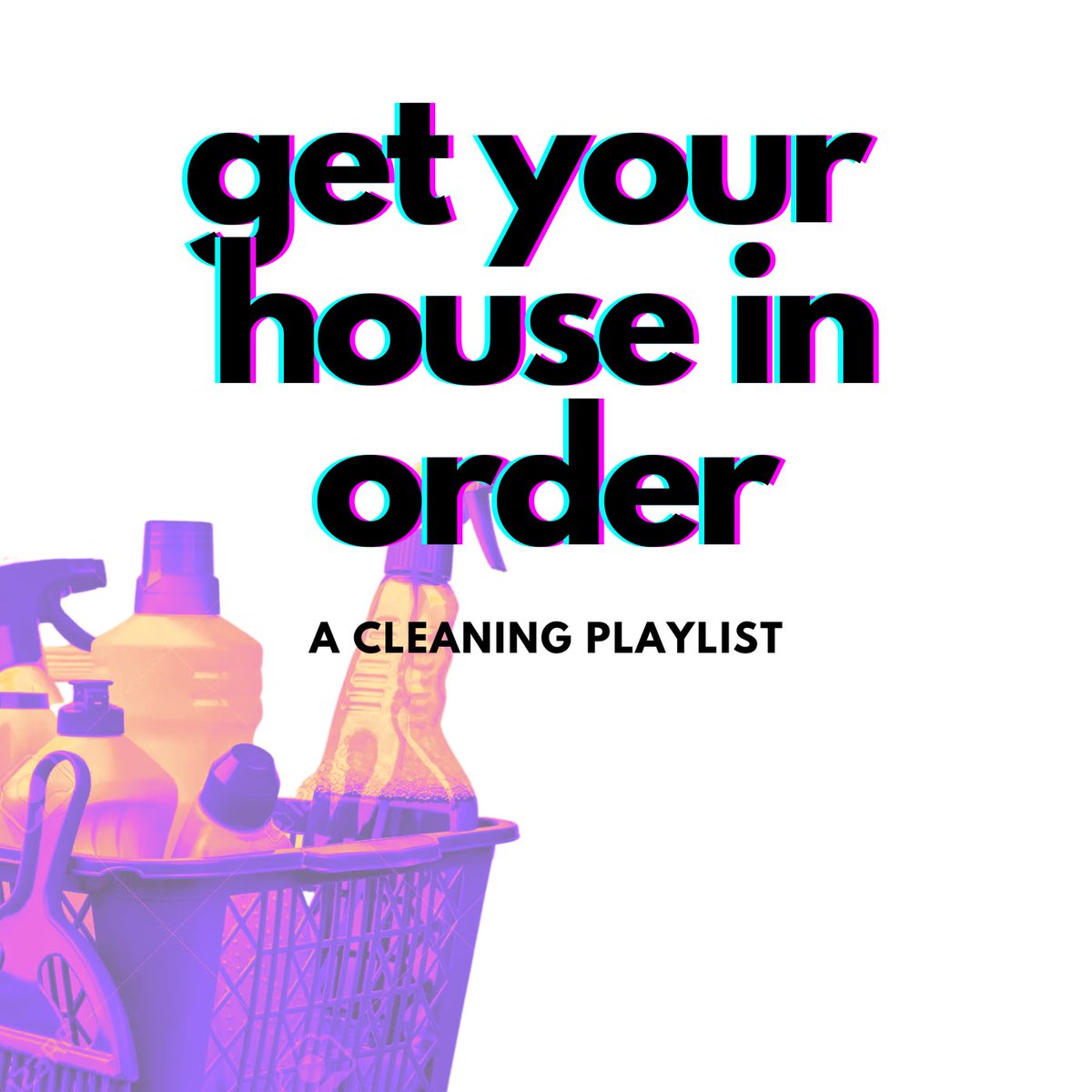 It took a few days, but I got some playlists coming for y'all, starting with your songs from Day 1.

Listen to Get Your House in Order: A Cleaning Playlist: li.sten.to/cleaningplayli…