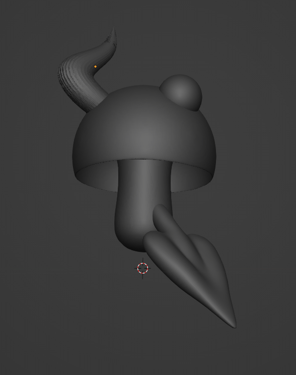GhostCrabGames's tweet photo. Working on the basic shapes of a new creature model. Might use the bell horns for a variant. Going to try radial symmetry (1/3rds) instead of bilateral. 🌸

#characterdesign  #FPS #gamedev #indiedev #indiegames  #gamedevelopment #screenshotsaturday #IndieDevs https://t.co/DPYW2DhkWE
