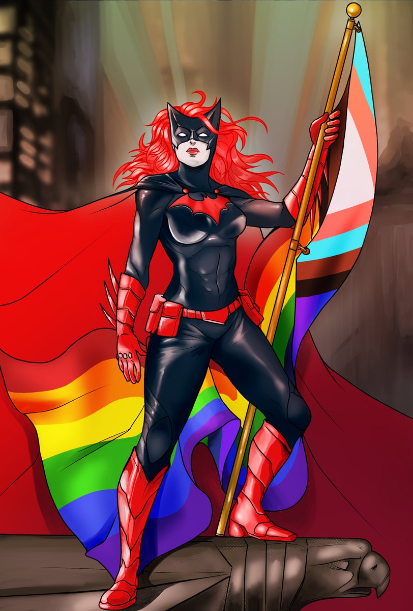I got delayed finishing up this piece but happy Pride! #batwoman #dcpride #pridemonth