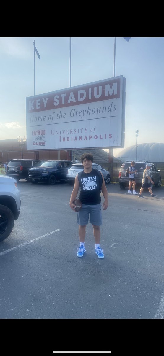 Attended the Uindy Mega Camp Today! Finished in the top 5 for field goals. Made(20,30,35,40,50,53) missed wide left from 55. Overall great day, thank you <a href="/UIndyFB/">UIndy Football</a> for hosting a great event!