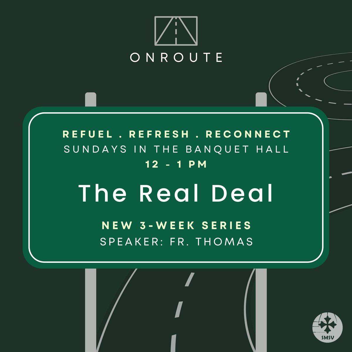 OnRoute is back starting tomorrow! Join us on Sundays after liturgy for food, fellowship, and a spiritual word as we embark on a 3-week series led by Fr Thomas! Bring a friend!